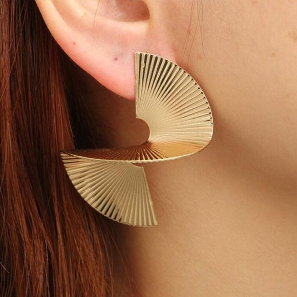 Jewelry - Earrings Women Spiral Knot Bohemian Hoop Drop Cute Trendy Jewelry